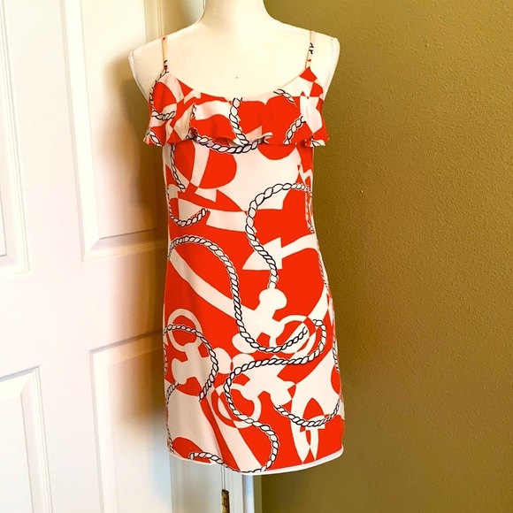 Lily Pulitzer S silk nautical dress - Picture 1 of 5